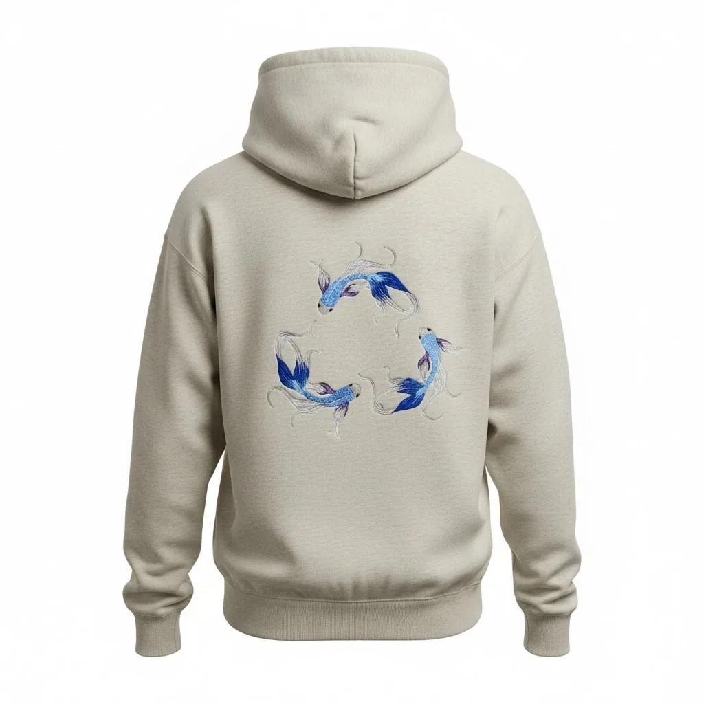 Embroidered hoodie