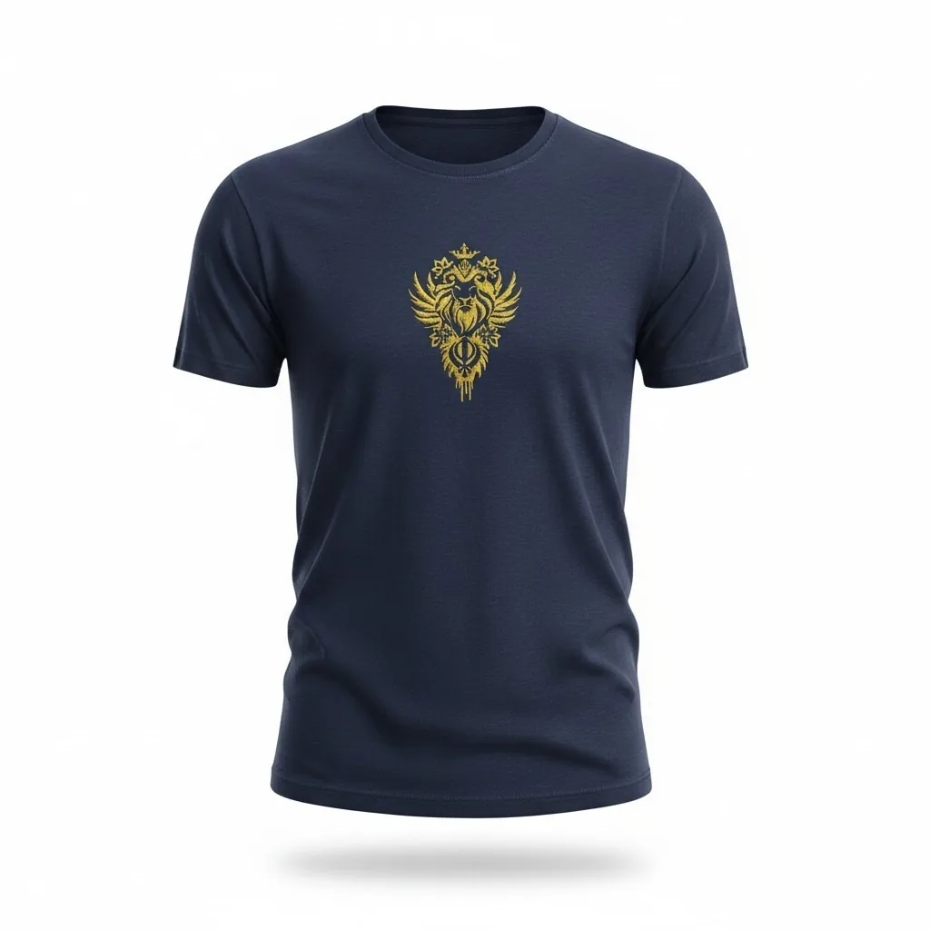 Premium embroidered emblem
